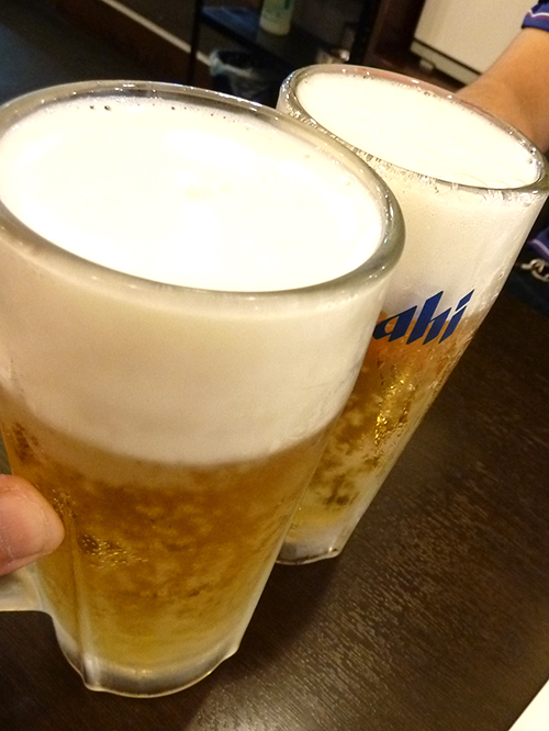 ０３生ビール360→180