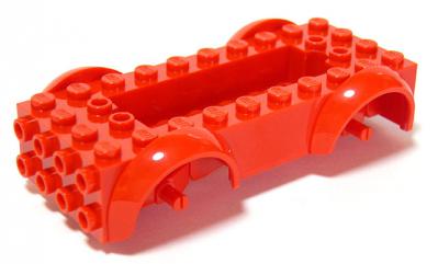 レゴ製品】[10661]新型カーベースで、簡単な4幅車ビルド - 4-Wide Lego
