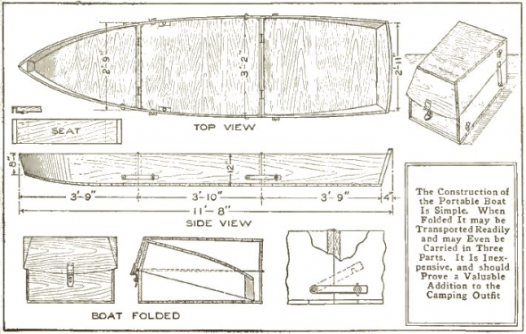 Wooden Folding Boat Plans Plans PDF Download – DIY Wooden Boat Plans 