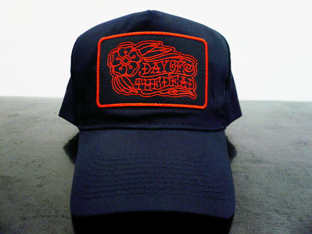DAY OF THE DEAD TRADITIONAL TWILL CAP ROSE