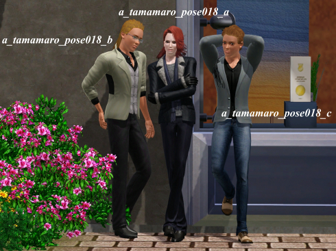 sims3 - ПОЗЫ ДЛЯ the Sims3 - Страница 19 018_001