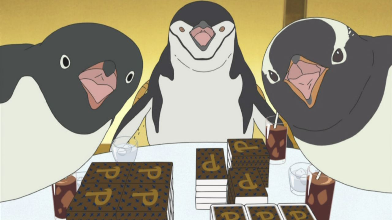Redの仮倉庫 しろくまカフェ 第22話 営業ペンギン ペンギンさんの しろくまカフェ キャプチャアニメ画像壁紙まとめ 約1100枚 Naver まとめ