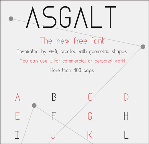 Asgalt Free Font