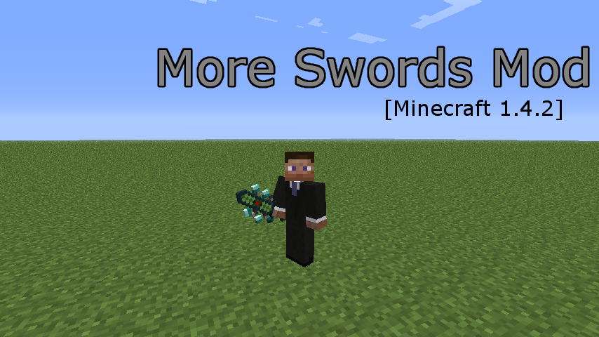 Minecraft Mods:  MoreSwordOnline Mod 1.12.2  
