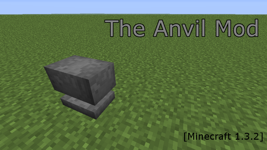 Minecraft Mod紹介 The Anvil Mod まいんくらふとにっき