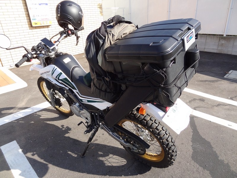 最新版 Amazonで買えるバイクに合うホムセン箱まとめ 積載 セローでバイク旅