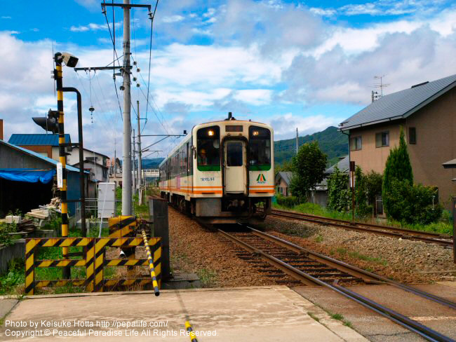 会津鉄道の列車
